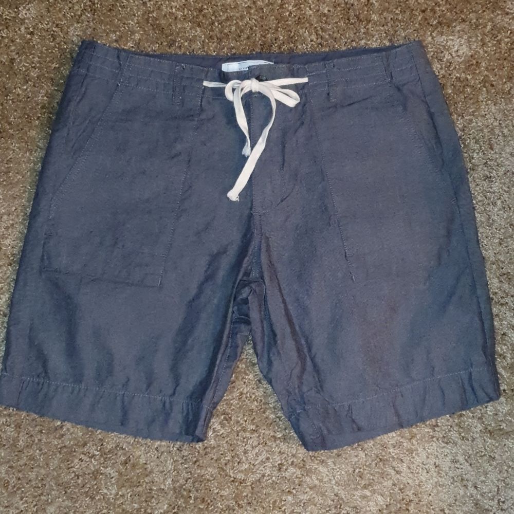 Mens Five Four Slate Gray Board Shorts sz 34